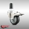 Service Caster 3 Inch 316SS Thermoplastic Rubber Swivel 1-3/8 Inch Stem Caster Lock Brake SCC SCC-SS316TTLEX20S314-TPRB-138 - alternate 3